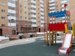 Благоустройство дворов в жилом комплексе Красноярск