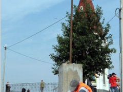 Гранитный поклонный крест установят близ красноярской часовни Параскевы Пятницы