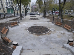 Во Владивостоке благоустройство ведется с использованием систем городской мебели производства ГК «Стимэкс»