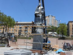 Во Владивостоке установлена бронзовая скульптура первого генерал-губернатора Сибири и Дальнего Востока графа Муравьёва-Амурского