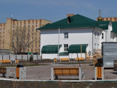 ГК «Стимэкс» принимает активное участие в строительстве храма Рождества Христова в Красноярске и благоустройстве прихрамовой территории