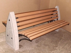 Для производства уличной мебели ГК «Стимэкс» будет использовать долговечный древесно-полимерный композит