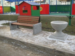 Заканчивается благоустройство детского сада, построенного на средства Почетного гражданина города Красноярска Хазрета Меджидовича Совмена