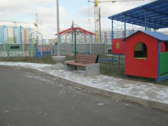Заканчивается благоустройство детского сада, построенного на средства Почетного гражданина города Красноярска Хазрета Меджидовича Совмена