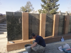 К 71-ой годовщине Дня победы ГК «Стимэкс» закончила ремонтно-восстановительные работы на мемориале воинам-интренационалистам