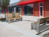 На территории аквапарка «Золотой пляж» в Анапе установлена городская мебель ГК «Стимэкс»