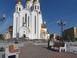 В Красноярске подходят к концу работы по строительству храма Рождества Христова