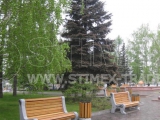 Замена уличной мебели на площади перед зданием администрации города Красноярска
